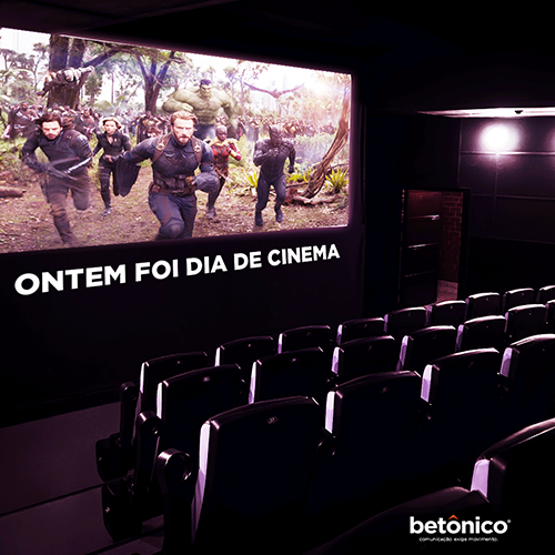 Convite no cinema Ribeirão Shopping